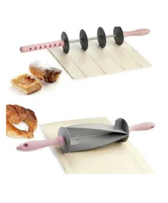 Aparat pentru taiat aluat +sucitor pentru aluat de croissant