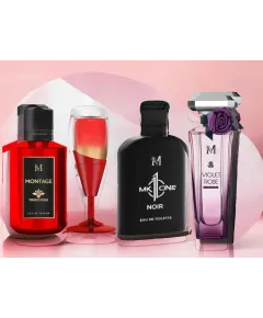Set 4 Parfumuri (1 x Unixex +2 x Dama + 1 x Barbati) - Tabaco Rouge+Celeb Royal+Mk One+Violet Rose