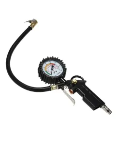 Pistol De Umflat Cu Manometru, 16bar, Furtun De 300mm