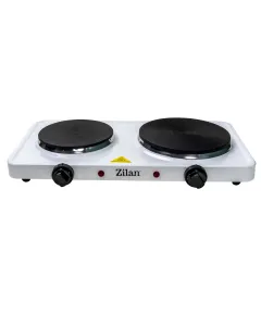 Plita electrica, putere 2500W, termostat reglabil, alb / ZLN 2180
