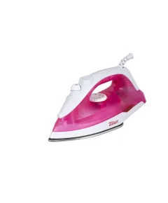 Fier de calcat cu talpa din inox Floria, culoare alb/roz, putere 1600W, 180ml / ZLN 8430