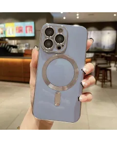 Husă silicon iPhone 14 PRO MAX, cu MagSafe si protectie camera