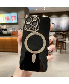 Husă silicon iPhone 15 PRO , cu MagSafe si protectie camera