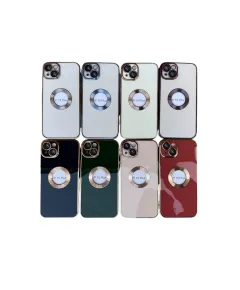 Huse de protectie iPhone 15 PLUS, rezistenta la socuri (ROSU)