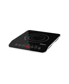 Plita cu inductie, Zilan putere 2000W, geam din cristal negru, oprire automata / ZLN 8078
