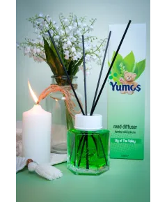 Odorizant YUMOS de camera cu betisoare bambus AROMA DE LACRAMIOARA
