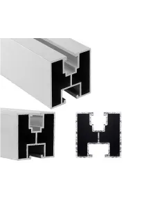 Sina profil montaj panouri solare 40x40mm lungime 2400mm