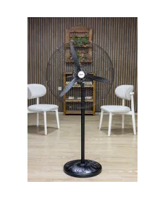Ventilator cu picior sau pentru perete, putere 130W, diametru grilaj 68cm, pozitie fixa sau oscilanta ZILAN / ZLN2549