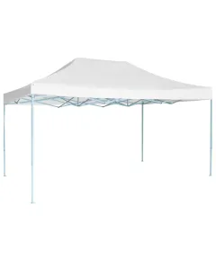 Cort tip pavilion metalic pentru gradina, impermeabil 3×4.5 metri,alb Z-TOOLS / ZTS5667