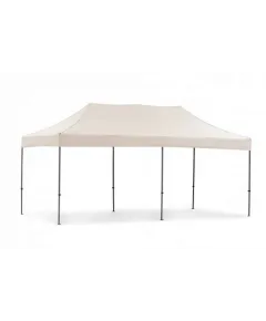 Cort tip pavilion metalic pentru gradina, impermeabil 3×6 metri, alb Z-TOOLS / ZTS5668