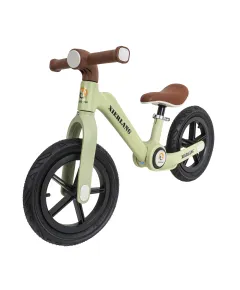 Bicicleta fara pedale, pliabila, pentru copii XIERLANG, roti de cauciuc si scaun reglabil, +3ani, verde Z-TOOLS / ZTS8448