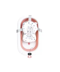 Cadita pliabila pentru bebelusi, cu termostat si pernuta, roz Z-TOOLS / ZTS9152