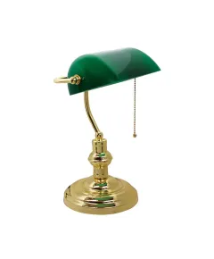 Lampa pentru birou, E27, max 60W, HL090, HORO, verde / 048-014-0060