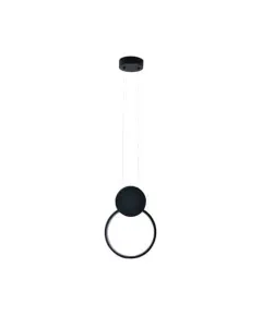 Lustra led, 11W, 4000K, negru, HOROZ / 019-073-0011_1