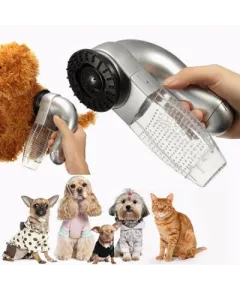 Aparat curatare blana animalelor, perie cu vacuum