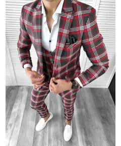 Costum barbati slim fit (SACOU + VESTA)  78081  O3-3.3 (50)