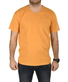 Tricou galben cu anchior pentru barbat - cod 41925 (M)