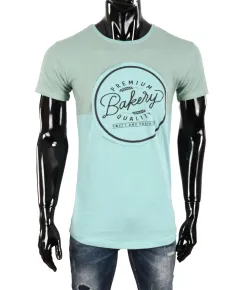 Tricou turcoaz Bakery pentru barbat - cod 42368 (M)