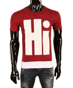 Tricou bordo HI-BYE pentru barbat - cod 42418 (S)