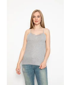 Maiou gri cu dantela pentru dama - cod FD10 (S-M)