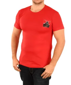 Tricou rosu Squid Game pentru barbat - cod 45744 (M)