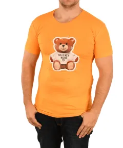 Tricou galben Toy pentru barbat - cod 45747 (M)