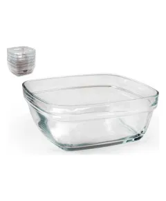 Salatieră Duralex Stivuibil Pătrat (1,15 L)